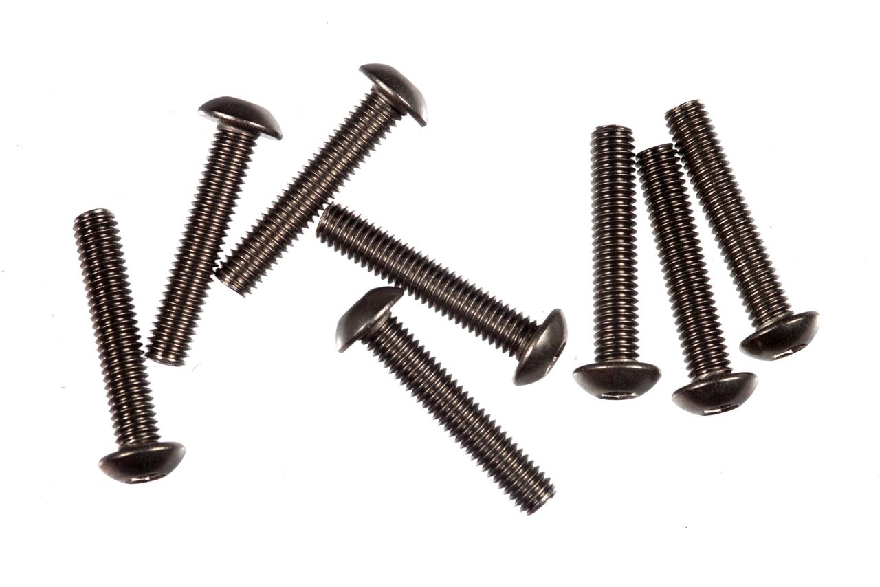 SCHRAUBE M3X16 FLACHKOPF TITAN (8)