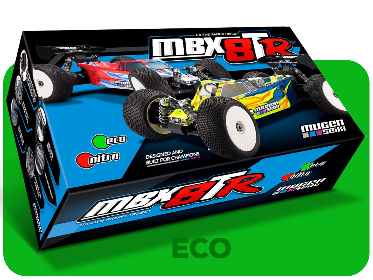 MBX-8TR ECO 1/8 4WD OFF-ROAD TRUGGY W/O TYRES