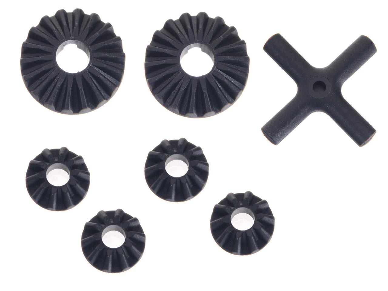DIFF GEARS AND CROSS SHAFT