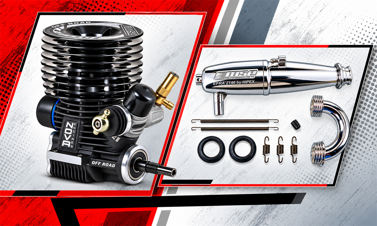 NOVA "Beast" Combo Offer mit Resorohr EFRA 2146  und Krümmer