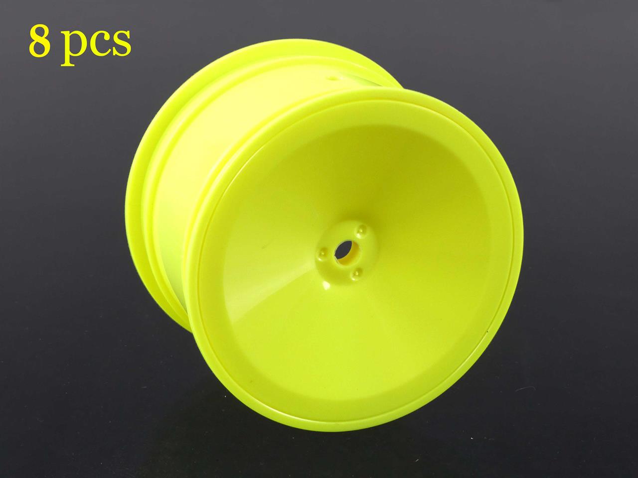 Rear Wheels 2.2in 12mm (Yellow) MSB1 (8 Stk)